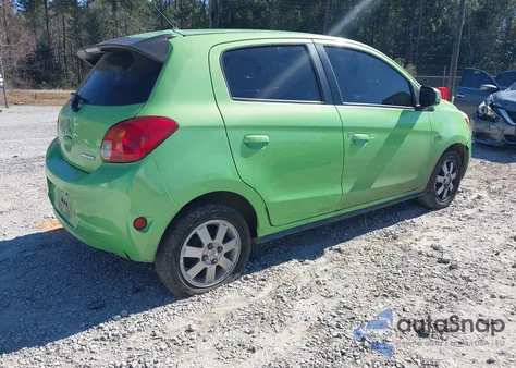2015 Mitsubishi Mirage Es from USA, damaged, VIN ML32A4HJ5FH008974